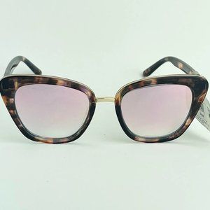 SG00794 Urbanology Sunglasses For Women Cat-Eye 100% UVA-UVB Protect Brown
